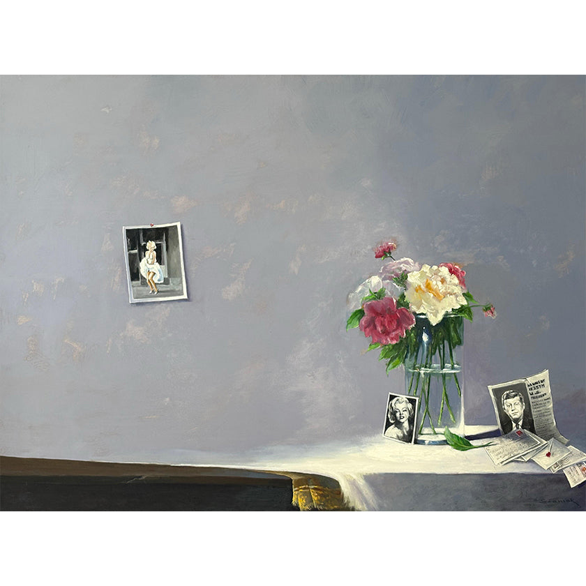 Contemporary Figurative Still Life (Marilyn Monroe) by artist