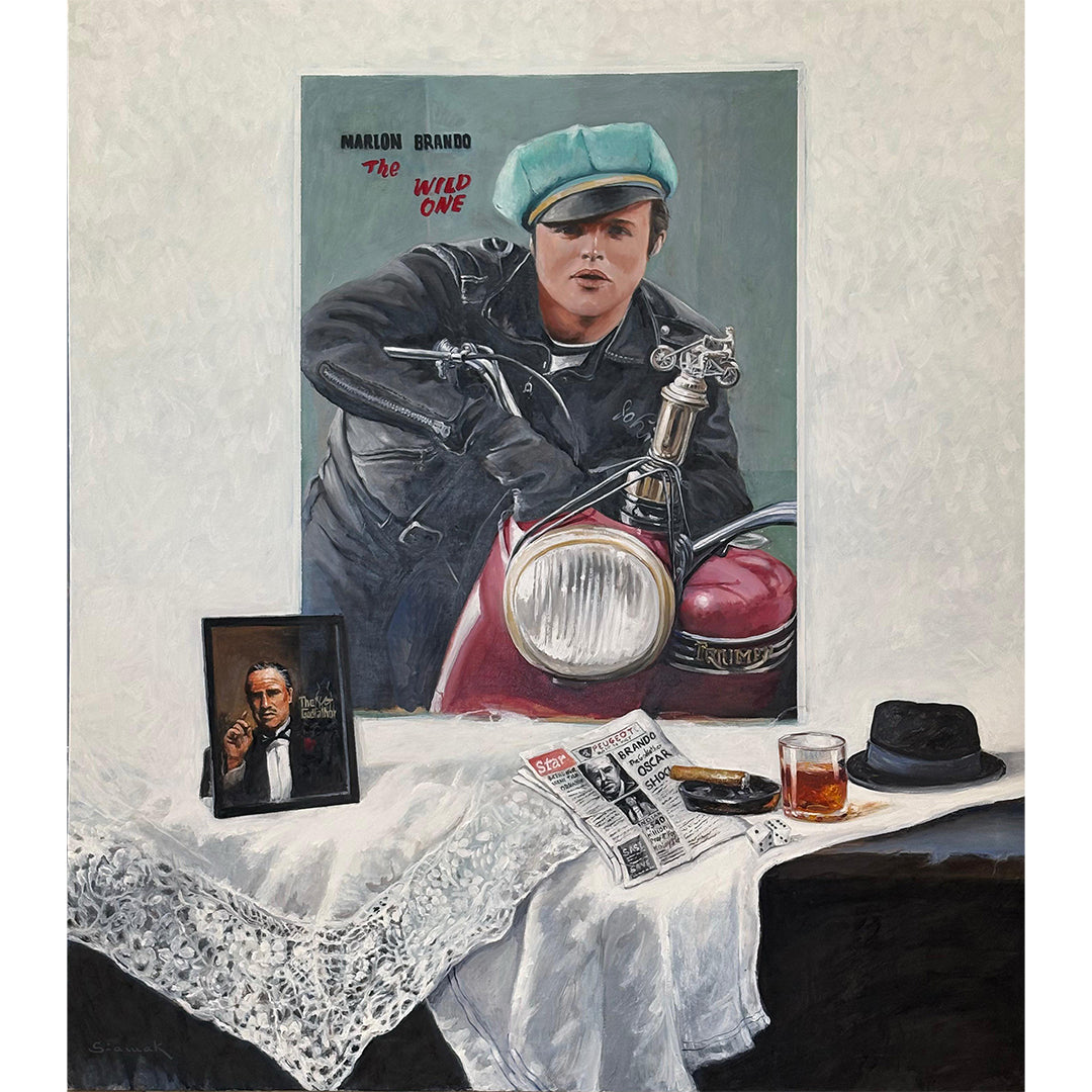 Cinematic Pop Still Life (Marlon Brando) by artist