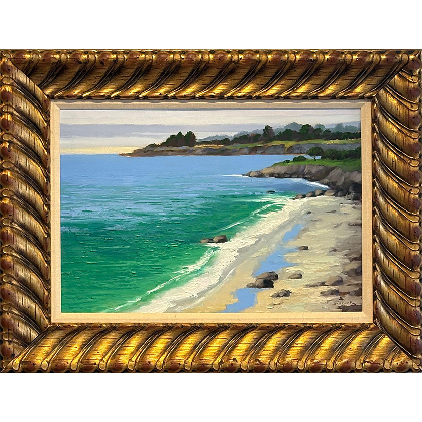 Impressionist Coastal Landscape by artist
