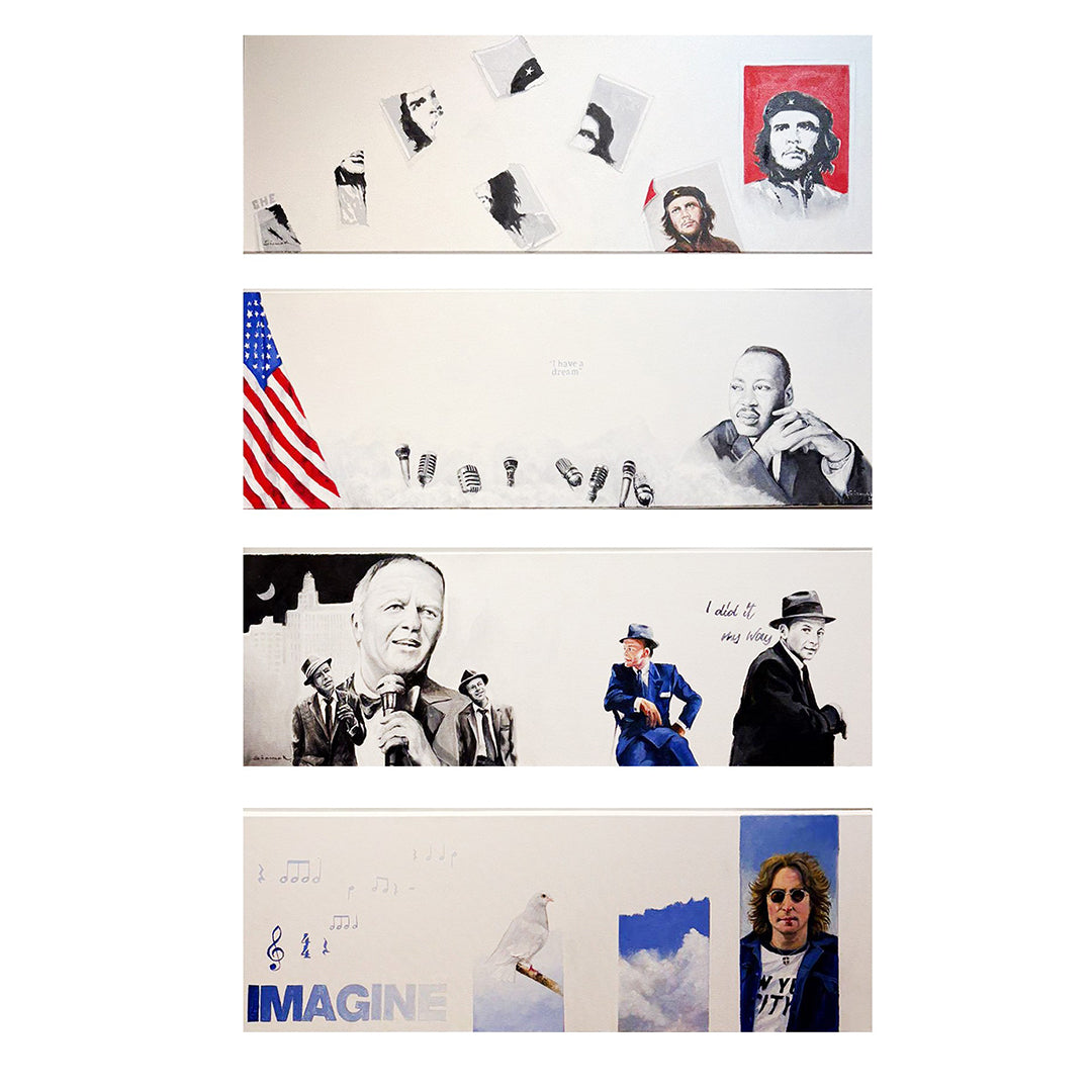 Contemporary Pop Culture Series (Iconic Figures) by artist