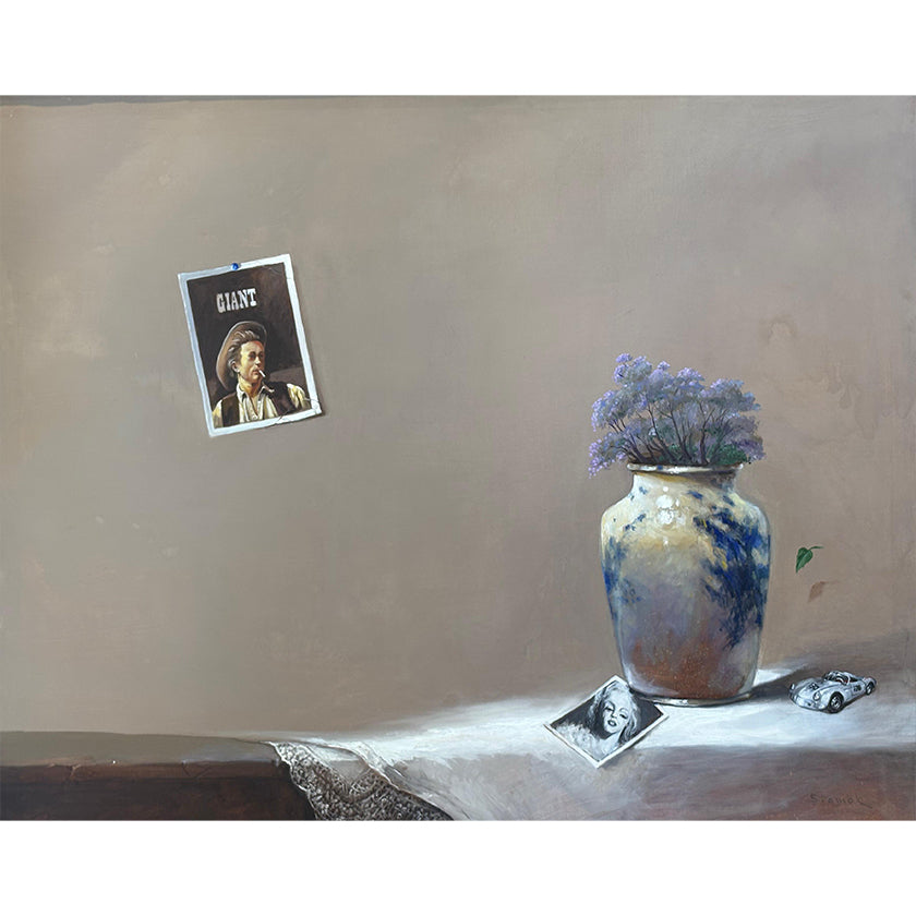 Cinematic Still Life (James Dean – Giant) by artist